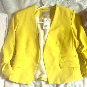 Yellow, H&M Blazer
